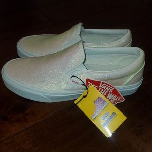 VANS Womens Glitter UV Activated Slip-on NWT